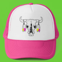 Navaho Steer Skull cap hats by jaceyevans Navaho Steer Skull cap hats