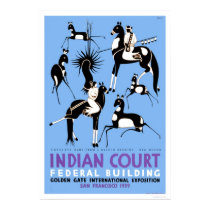 Navajo Antelope Hunt 1939 WPA posters by lc_wpa Navajo Antelope Hunt 1939 WPA posters