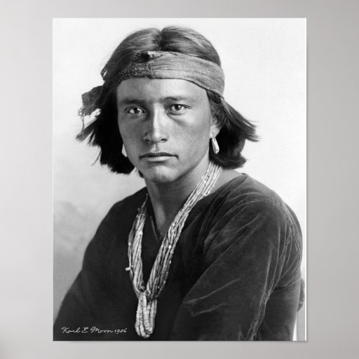 Navajo Boy Poster