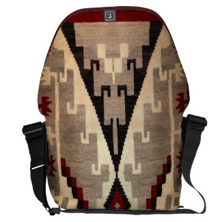 Navajo -Ganado Rug Pattern Messenger Bags