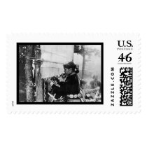 Navajo Indian Weaver 1912 postage by lc_vintagephotos Navajo Indian Weaver 1912 postage