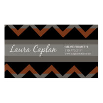"Navajo" - Silversmith, Jewelry Designer Business Card