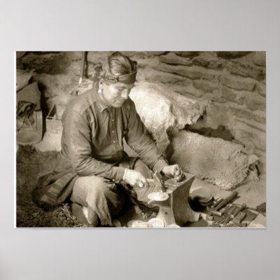 Navajo Silversmithing