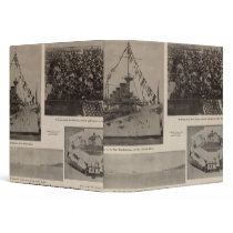 Naval, educational triumphs, Seattle, Wash Vinyl Binders