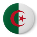 Naval Ensign, Algeria buttons by bestflag Naval Ensign, Algeria buttons
