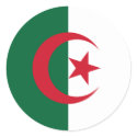 Naval Ensign, Algeria stickers by bestflag Naval Ensign, Algeria stickers
