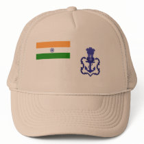 Naval Ensign India 2001 04, India hats