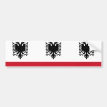 Naval Ensign Of Albania, Albania Bumper Stickers