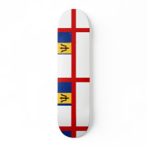 Naval Ensign Of Barbados, Barbados flag Custom Skateboard