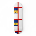Naval Ensign Of Barbados, Barbados flag Custom Skateboard
