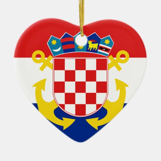 Naval Ensign Of Croatia, Croatia Ornament