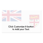 Naval Ensign Of Fiji, Fiji flag Business Card