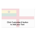 Naval Ensign Of Ghana, Ghana flag Business Card Templates
