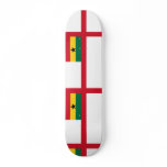 Naval Ensign Of Ghana, Ghana flag Custom Skateboard