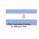 Naval Ensign Of Honduras, Guyana Business Card Template