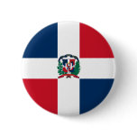 Naval Ensign Of The Dominican Republic, Dominica Button