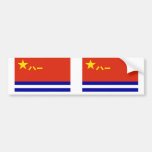 Naval Ensign Of The People'S Republic Of China, Ch Bumper Stickers