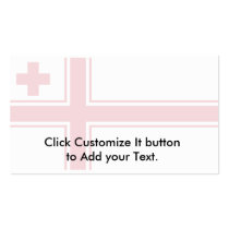 Naval Ensign Of Tonga, Panama flag Business Card Templates