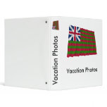 Naval Grand Union Waving Flag Vinyl Binders