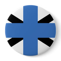 Naval Jack Estonia, Estonia buttons by bestflag Naval Jack Estonia, Estonia buttons