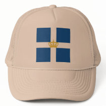 Naval Jack Kingdom Greece, Greece hats by bestflag Naval Jack Kingdom Greece, Greece hats