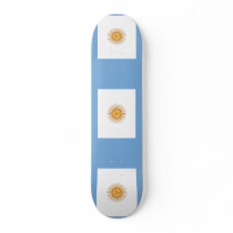 Naval Jack Of Argentina, Argentina flag Skateboard