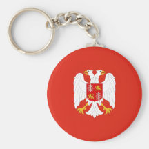 Naval Jack Of Serbia And Montenegro, Montenegro Key Chains