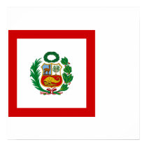 Naval Jack Peru, Peru posters by bestflag Naval Jack Peru, Peru posters