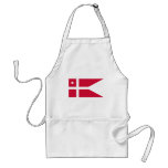 Naval Rank Denmark - Flotilla Admiral, Denmark Aprons