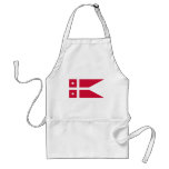Naval Rank Denmark - Rear Admiral, Denmark flag Apron