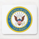Naval Reserve Mousepad by FlagTshirts Naval Reserve Mousepad