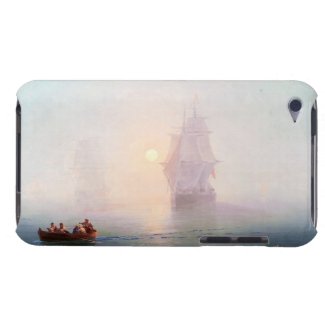 Naval Ship Ivan Aivazovsky seascape waterscape sea Barely There iPod Covers
