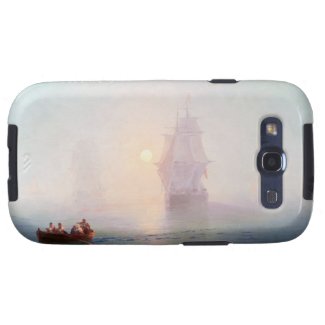 Naval Ship Ivan Aivazovsky seascape waterscape sea Samsung Galaxy SIII Covers