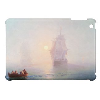 Naval Ship Ivan Aivazovsky seascape waterscape sea iPad Mini Cases