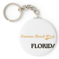 Navarre Beach West Florida Classic Key Chain