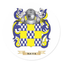 Navarre Coat of Arms (Family Crest) Sticker