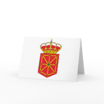 Navarre Coat of Arms Greeting Card