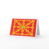 Navarre Flag Greeting Card