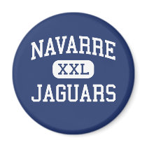Navarre Jaguars Middle South Bend Indiana Fridge Magnet