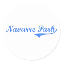 Navarre Park Florida Classic Design Stickers