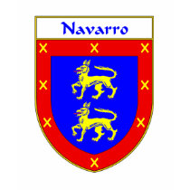 Navarro Coat of Arms/Family Crest t-shirts by NameGame Navarro Coat of Arms/Family Crest t-shirts