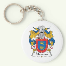 Navarro Family Crest Keychain
