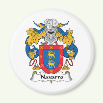 Navarro Family Crest Magnet