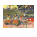 Nave Nave Moe, Delightful Drowsiness; Paul Gauguin t-shirts
