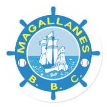 Navegantes del Magallanes Large Stickers by lizardkg Navegantes del Magallanes Large Stickers