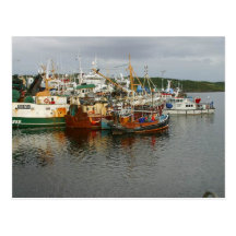Naves de los barcos de pesca postal