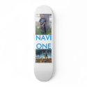 NAVI BLUE BOARD skateboards by SONICSOUNDWAVEUS NAVI BLUE BOARD skateboards