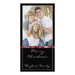 Navidad clásico y moderno Photocard Tarjeta Fotografica