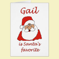 navidad de Gail tarjetas
