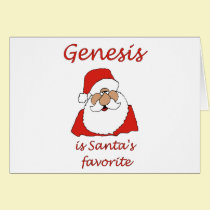 navidad de la génesis tarjetas